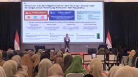 Gelaran, Sahabat Ibu Cakap Literasi Keuangan Syariah “Si Cantiks”. (Foto: Bantenesia)