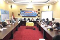 Talkshow/ Diskusi bersama, memperkuat pelaksanaan Program Makan Bergizi Gratis (MBG) dan mendukung visi pemerintah membangun Generasi Emas 2045, SPPG Polda Banten 2025, Dinas Kesehatan (Dinkes) Kota Serang bersama Dinas Pendidikan dan Kebudayaan (Dindikbud) Kota Serang. (Foto: Bantenesia)