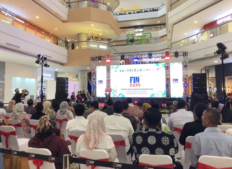 Gelaran FIN Expo 2025, Otoritas Jasa Keuangan (OJK) Provinsi Banten. (Foto: Bantenesia)