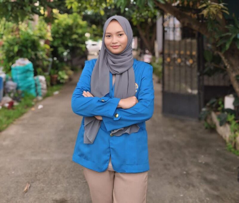 Risti, Mahasiswi Administrasi Negara UNPAM Serang. (Foto: Istimewa)