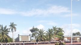 Apel Gelar Pasukan, Operasi Zebra Maung 2025. (Foto: Bantenesia)