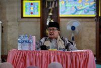 Pimpinan Ponpes, KH. Achmad Badrudin RH, yang juga Anggota Komisi Fatwa MUI Provinsi Banten. (Foto: Bantenesia)