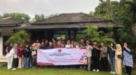 Dewan Pimpinan Daerah (DPD) Gerakan Mahasiswa Nasional Indonesia (GMNI) Provinsi Banten menggelar Deklarasi Kebangsaan. (Foto: Bantenesia)