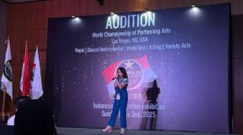 Syifa Kusuma saat mengikuti Audisi ajang bergengsi World Championship of Performing Arts (WCOPA). (Foto: Istimewa)