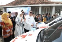 Peluncuran Ambulans TRC 112 Kota Serang. (Foto: Istimewa)