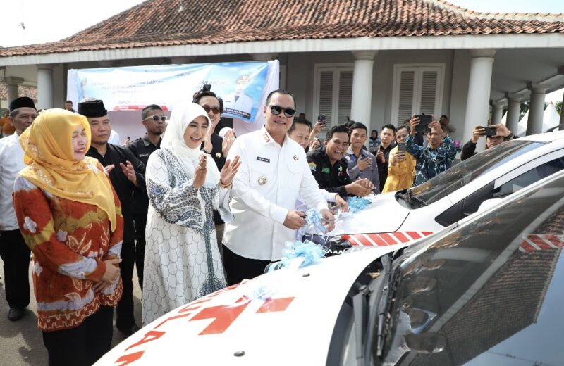 Peluncuran Ambulans TRC 112 Kota Serang. (Foto: Istimewa)