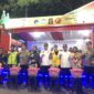 Kapolda Banten, Irjen Pol Hengki, didampingi Gubernur Banten, Andras Soni, Dandim 0602/Serang, Kapolresta Serang Kota, Kejati Banten, dan Forkopimda saat Monitoring Pos Pelayanan Natal 2025 dan Tahun Baru 2026, di Pos Pelayanan Alun-alun, Kota Serang. (Foto: Bantenesia)