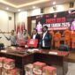 Ungkap Kasus sepanjang 2025, Polresta Serang Kota. (Foto: Bantenesia)