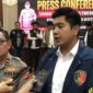 Kasat Reskrim Polresta Serang Kota, Kompol Alfano Ramadhan, didampingi Kasi Humas Polresta Serang Kota, Ipda Raden M. Maulani. (Foto: Bantenesia)