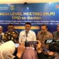 High Level Meeting (HLM) Tim Pengendalian Inflasi Daerah (TPID) se-Provinsi Banten 2025. (Foto: Bantenesia)