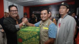 Sekretaris Daerah (Sekda) Kota Serang, Nanang Saefudin saat Monitoring Malam Tahun Baru 2026. (Foto: Istimewa)