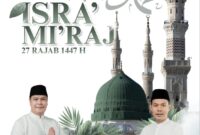 Peringatan Isra’ Mi’raj Nabi Muhammad SAW, Pemerintah Kota (Pemkot) Serang. ( Foto: ungahan Instagram @prokopim_setdakotaserang )