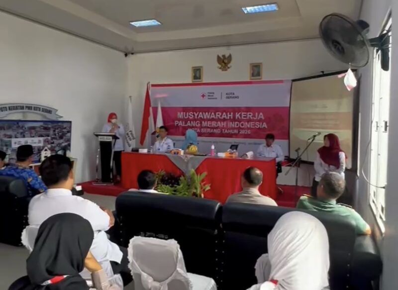 Musyawarah Kerja (Muker) Tahun 2026, Palang Merah Indonesia (PMI) Kota Serang. (Foto: Istimewa)