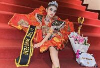 Vanya Ivenna Pangaribuan, ‘The Winner’ tingkat nasional pada ajang Festival Etnik Model Indonesia 2026. (Foto: Istimewa)