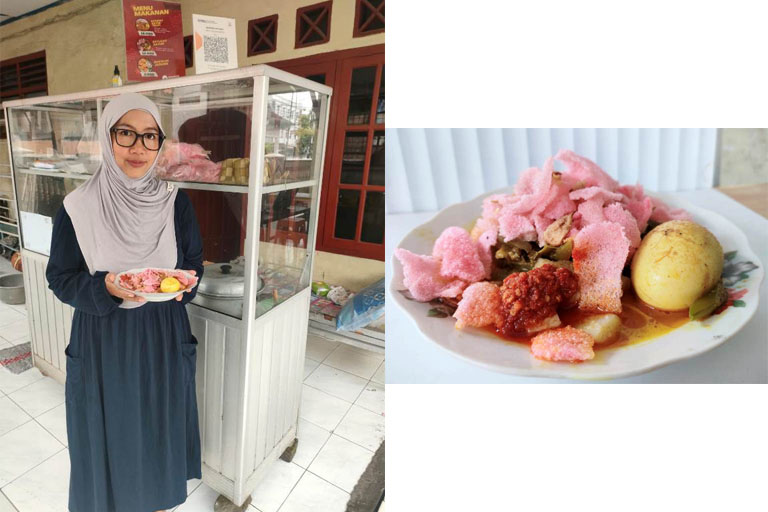 Warung Ketupat Sayur Padang Amii Idol. (Foto: Istimewa)