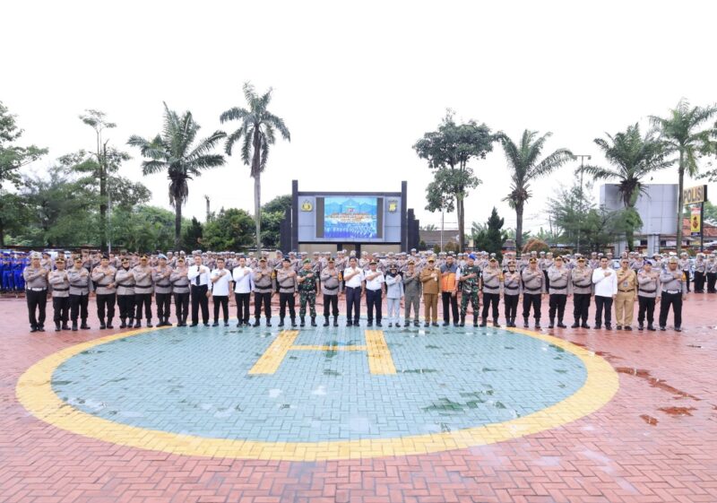 Apel Gelar Pasukan Operasi Keselamatan Maung 2026. (Foto: Istimewa)