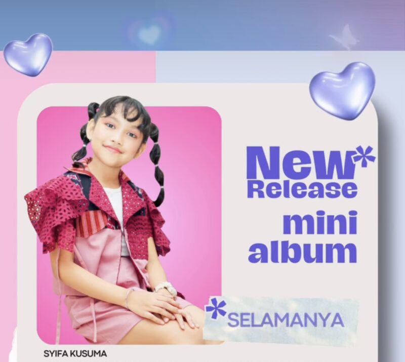 Syifa Kusuma Rilis Mini Album “Selamanya”. (Foto: Official Intagram @syifakusuma_ramadhani)