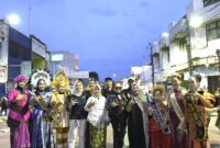 Kolaborasi Lintas Komunitas Kreatif, Disparpora Kota Serang melalui sektor Ekonomi Kreatif (Ekraf), bekerja sama dengan Forum Ekraf, Sanggar Rossy’s Entertainment, serta DMC Creativity. (Foto: Istimewa)