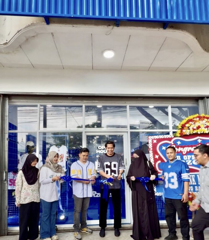 Pembukaan Store RZQActive Serang, Banten yang dihadiri oleh Fekraf dan ICN Banten. (Foto: Official @rzq.active)