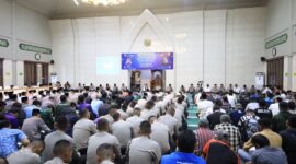 Peringatan Nuzulul Quran yang Dirangkaikan dengan Buka Puasa bersama Mahasiswa dan Wartawan. (Foto: Istimewa)