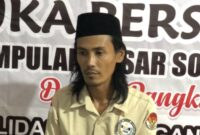 Ketua Perkumpulan Basar Solidaritas Rakyat (PBSR), Sanan. (Foto: Bantenesia)