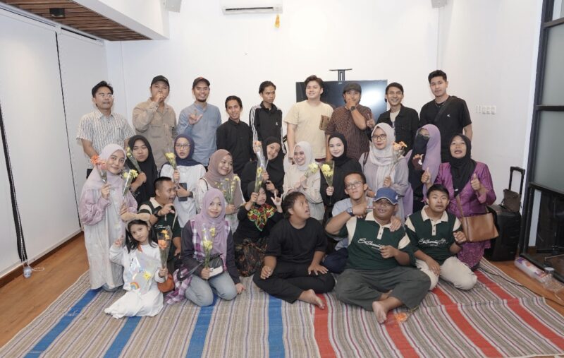 Konunitas Netra Bercerita. (Foto: Istimewa)