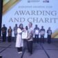 Pemerintah Kabupaten (Pemkab) Pandeglang, menerima Penghargaan Ekbispar Awards 2026, sebagai Kepala Daerah Inovatif terkait Program Platform Digital Intergasi Layanan Publik (Didingklik) di Kabupaten Pandeglang. (Foto: Istimewa)