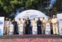 Launching QRIS-TAP DAMRI, Transportasi Wisata Budaya Baduy. (Foto: Bantenesia)