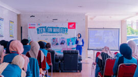 Instruktur Safety Riding Honda Banten, Selvi Indirani. (Foto: Istimewa)