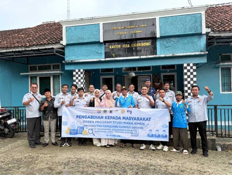 Program PKM, Strategi Pengembangan UMKM di Desa Cikamunding, Kecamatan Cilograng, Kabupaten Lebak. (Foto: Istimewa)