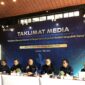 Taklimat Media Triwulan I Tahun 2026, KPw BI Banten dengan mengusung Tema “Resilensi Ekonomi Banten di Tengah Ketidakpastian Kondisi Geopolitik Dunia”. (Foto: Bantenesia)