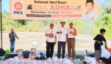 PKS Banten Berkurban, Berbagi, Berdaya. (Foto: Istimewa)