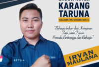 Calon Ketua Karang Taruna Kecamatan Kramatwatu, Irvan Maulana. (Foto: Istimewa)