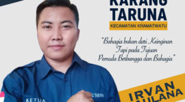 Calon Ketua Karang Taruna Kecamatan Kramatwatu, Irvan Maulana. (Foto: Istimewa)