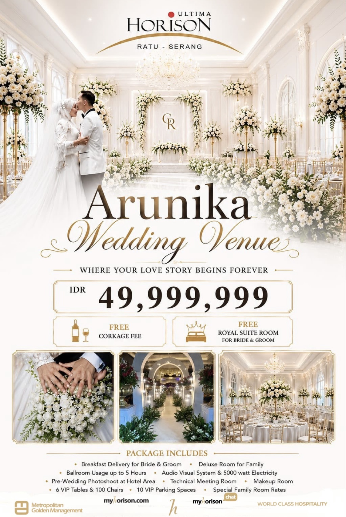Arunika Wedding Venue. (Foto: Istimewa)