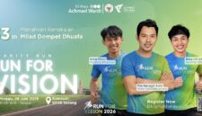 Run for Vision (RFV) 2026 yang diselenggarakan oleh RS Mata Achmad Wardi (RSAW) BWI-DD. (Foto: Istimewa)