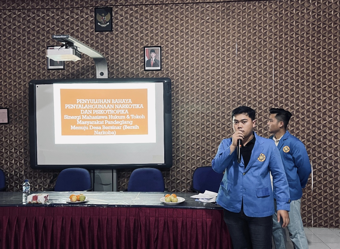 Mahasiswa UNPAM Serang, Alfin Faturohman. (Foto: Istimewa)