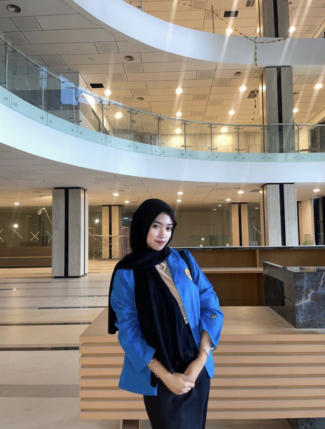 Mahasiswi Prodi Administrasi Negara, Ilmu Sosial dan Ilmu Politik UNPAM Serang, Rani Muliani. (Foto: Istimewa)