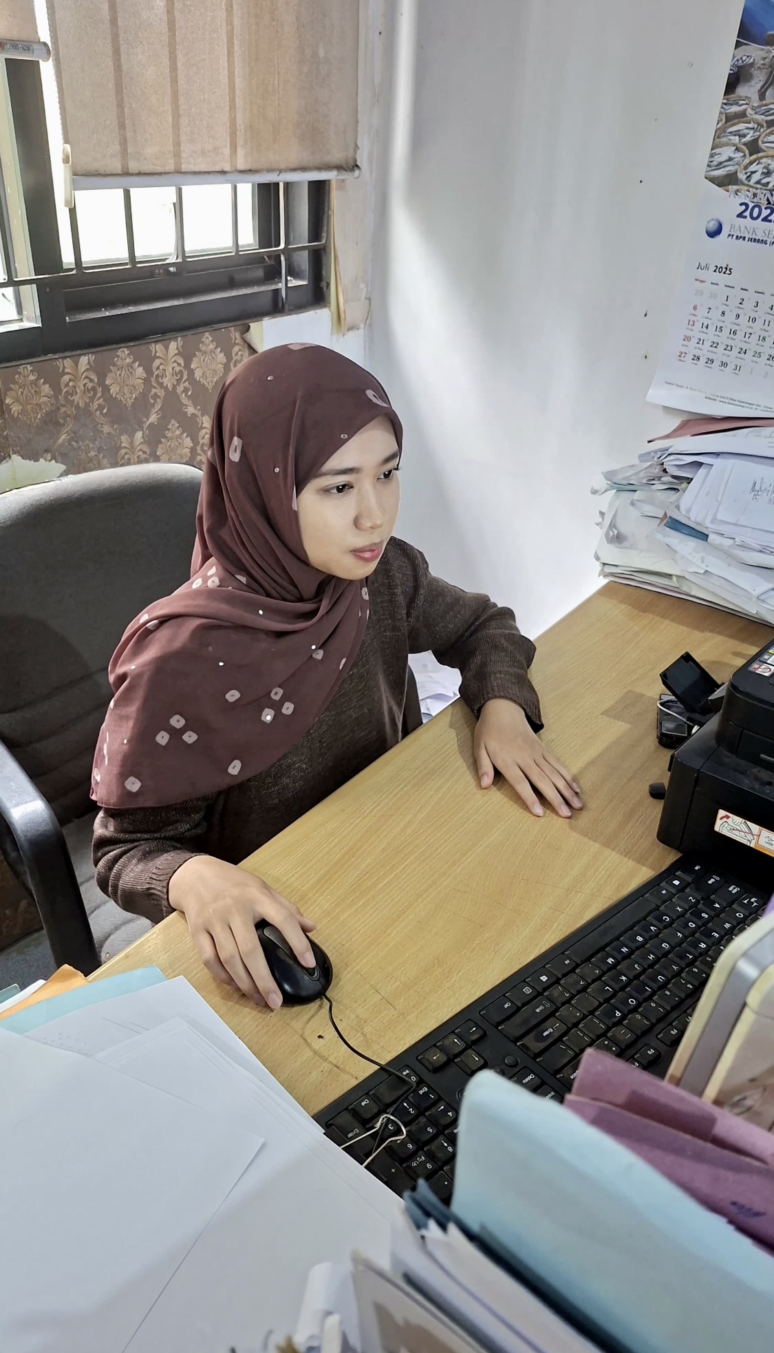 Mahasiswa Program Studi Administrasi Negara UNPAM Kampus Serang, Siti Hujrotun Shopiah. (Foto: Istimewa)