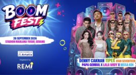 Boom Fest 2026. (Foto: Istimewa)