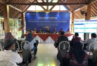 Taklimat Media Agustus TW II 2026, KPw BI Provinsi Banten. (Foto: Bantenesia)