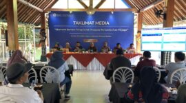 Taklimat Media Agustus TW II 2026, KPw BI Provinsi Banten. (Foto: Bantenesia)