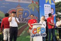 Kepala Kantor Perwakilan Bank Indonesia (KPw BI) Provinsi Banten, Sofwan Kurnia saat memberikan Edukasi QRIS. (Foto: Bantenesia)