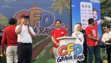 Kepala Kantor Perwakilan Bank Indonesia (KPw BI) Provinsi Banten, Sofwan Kurnia saat memberikan Edukasi QRIS. (Foto: Bantenesia)
