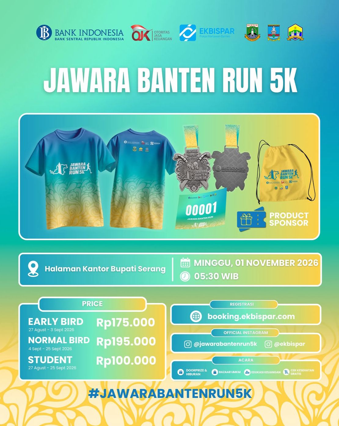 Jawara Banten RUN 5K 2026. (Foto: Istimewa)