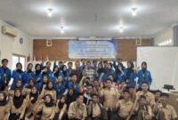 Pengabdian Kepada Masyarakat (PKM) Mahasiswa Program Studi Manajemen Universitas Pamulang (UNPAM) Kampus Serang di SMK 1 PGRI Kota Serang. (Foto: Istimewa)