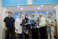 Bank BJB KCK Banten saat HARPELNAS 2026 bersama Ibu Direktur Operasional, dan Bupati Serang, Ratu Rachmatuzakiyah, juga Kepala Pimpinan BJB KCK Banten, Faridha Siregar. (Foto: Istimewa)