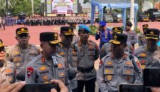 Serah Terima Pataka Polda Banten. (Foto: Bantenesia)